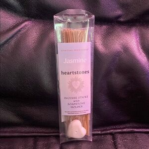 Jasmine Incense Sticks with Soapstone Holder